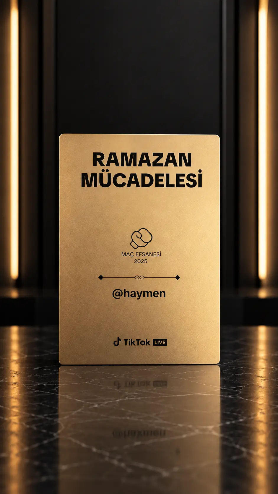 Maç Efsanesi 2025 — Ramazan Mücadelesi ödül görseli 1